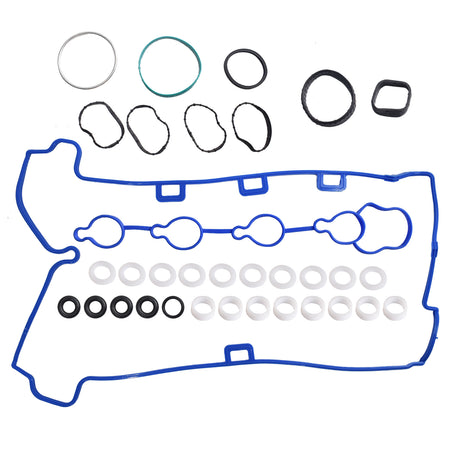 Btscar DXBKIT-003 Valve Cover Gasket and Spark Plug Seals for GM 2.4L Ecotec Engine