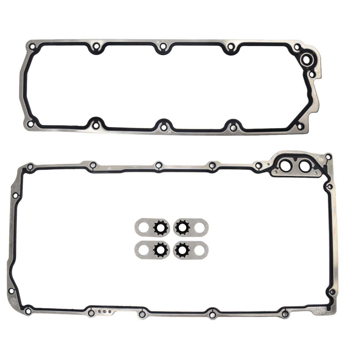 Btscar DXBKIT-004 Valley Cover and Oil Pan Gaskets for GM LS1 LS9 4.8L 5.3L 6.2L Engine
