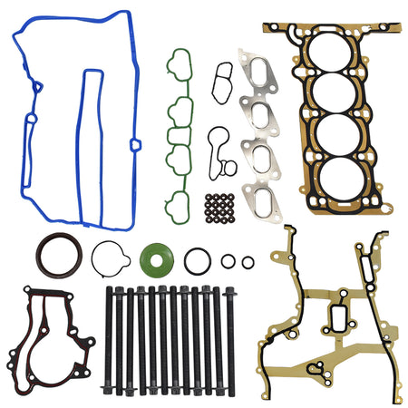 Btscar DXBKIT-005 Complete Cylinder Head Gasket Set with Head Bolts for GM 1.4L Ecotec Turbo Engine