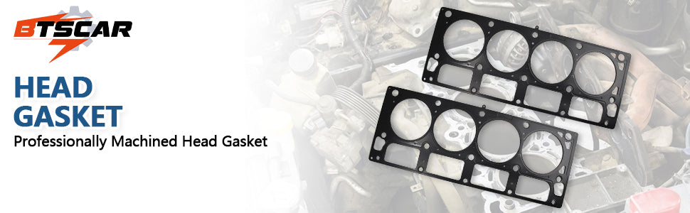2007-2020 GM 6.0L 6.2L V8 MLS Cylinder Head Gasket Set w/ Head Bolts (For Silverado 2500HD 3500HD, Sierra, Express, Escalade)