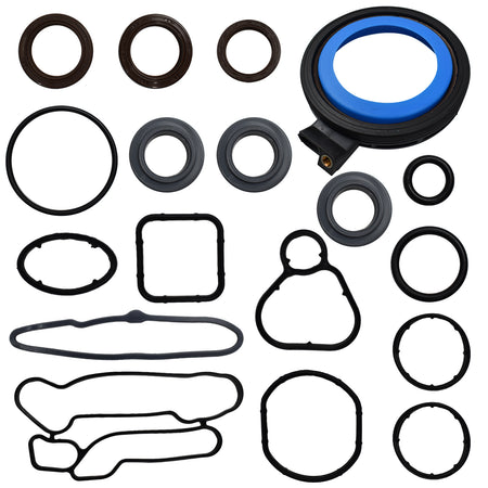 Btscar DXBKIT-008 Crankshaft Oil Seals and O-Rings for GM 1.8L Ecotec Engine Chevy Cruze