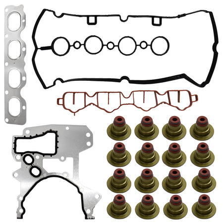 Btscar DXBKIT-008 Valve Cover Manifold Gaskets and Stem Seals for GM 1.8L Ecotec Engine