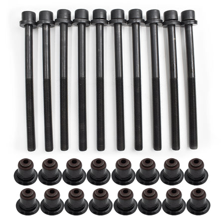 Btscar DXBKIT-011 ES72469 Steel Cylinder Head Bolts for Hyundai Kia 2.4L Theta II GDI Engine Sonata