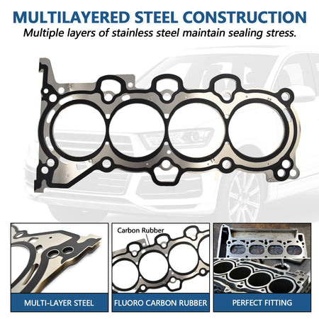 Btscar DXBKIT-012 Heavy Duty MLS Cylinder Head Gasket for Hyundai Kia 1.8L 2.0L Nu Engine