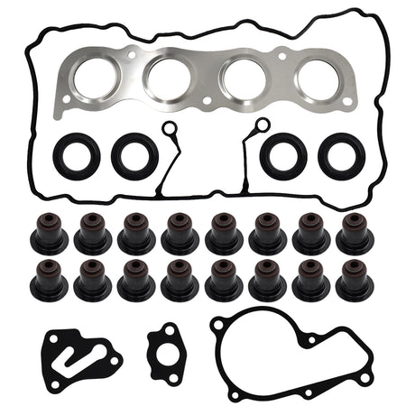 Btscar DXBKIT-012 Valve Cover Gasket and Valve Stem Seals for Hyundai Kia 1.8L 2.0L Nu Engine