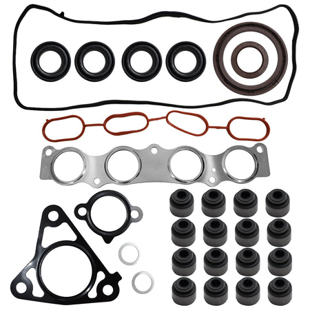 Btscar DXBKIT-017 Intake Exhaust Manifold Gaskets and Valve Stem Seals for Toyota 1.8L 2ZR-FE Engine