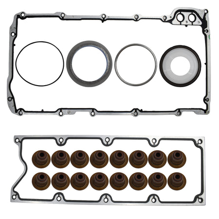 Btscar Timing Cover Gasket Valve Stem Seals for GM 5.3L LS Vortec V8 Engine Chevy Silverado