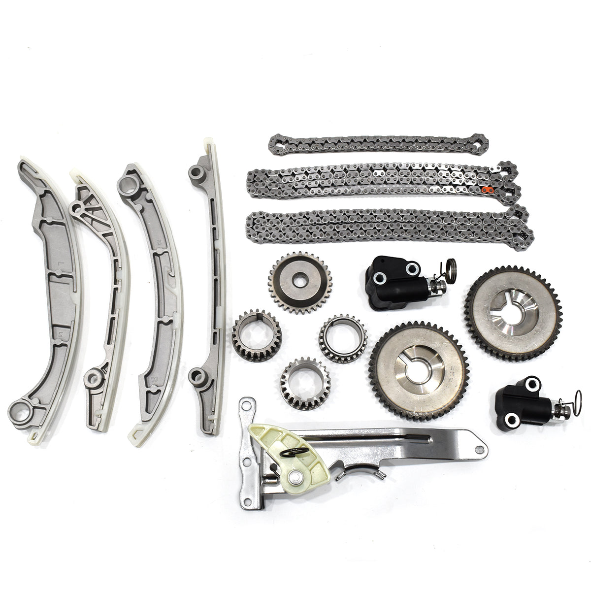 Btscar LT-023 Master Timing Chain Kit with Sprockets for Nissan Infiniti 5.6L 5.0L VK56VD V8 Engine