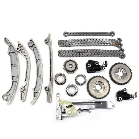 Btscar LT-023 Master Timing Chain Kit with Sprockets for Nissan Infiniti 5.6L 5.0L VK56VD V8 Engine