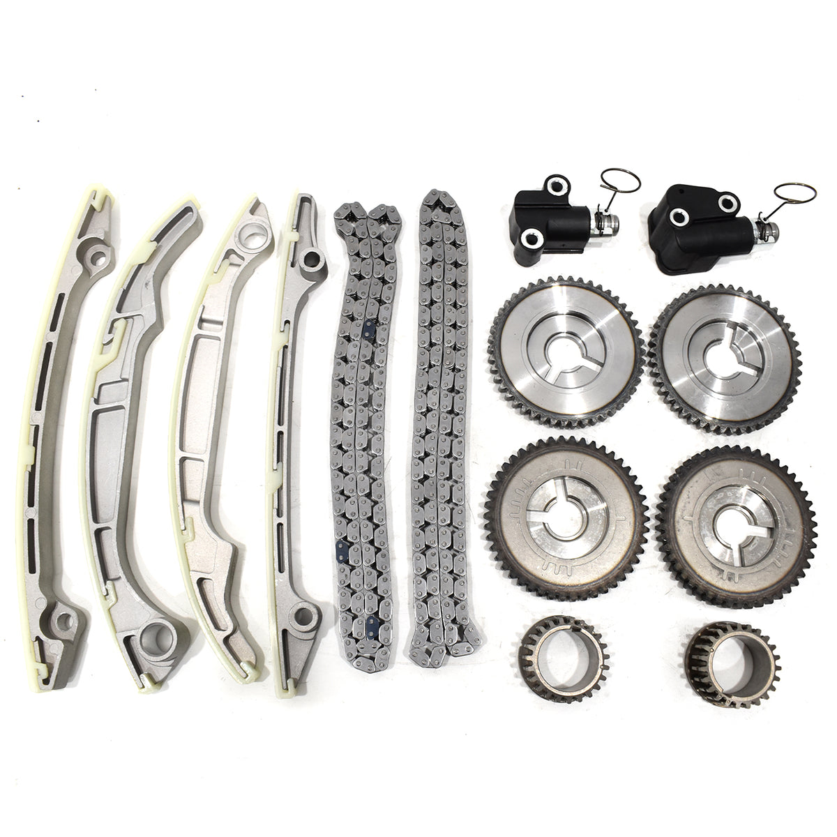 Btscar LT-024 Complete Master Timing Chain Kit with Sprockets for Nissan Infiniti 5.6L VK56DE V8 Engine