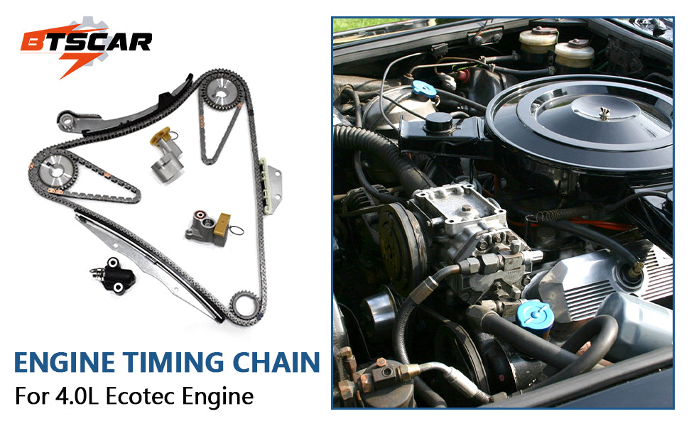 2005-2015 Nissan Suzuki 4.0L VQ40DE V6 Master Timing Chain Kit w/ Sprockets (For Frontier, Xterra, Pathfinder, NV1500/2500/3500)