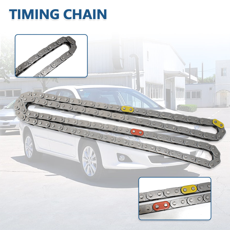 Btscar LT-027 Heavy Duty Alloy Steel Timing Chain for Toyota 1.8L 1ZZ-FE Engine