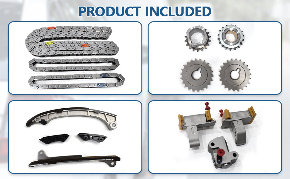 2003-2012 Toyota 4.0L 1GR-FE V6 Master Timing Chain Kit (For Tacoma, 4Runner, FJ Cruiser, Tundra)