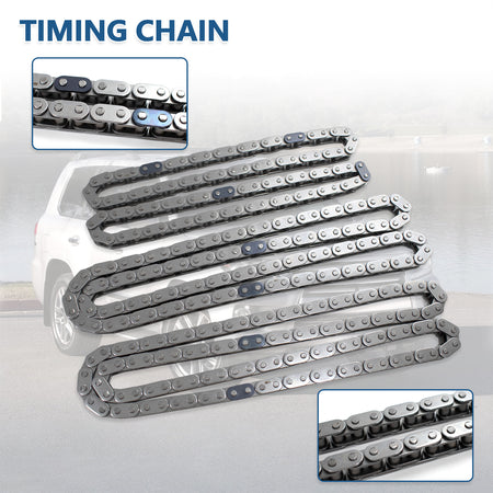 Btscar LT-029 Heavy Duty Timing Chains for Toyota Lexus 5.7L 3UR-FE V8 Engine