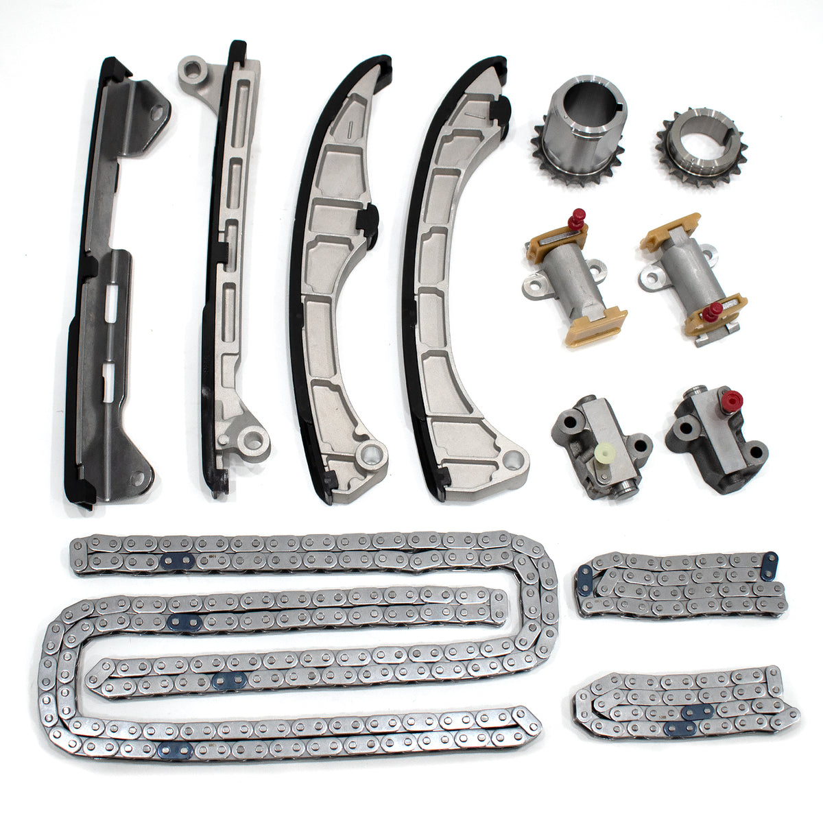 Btscar LT-029 Complete Master Timing Chain Kit for Toyota Lexus 5.7L 3UR-FE V8 Engine