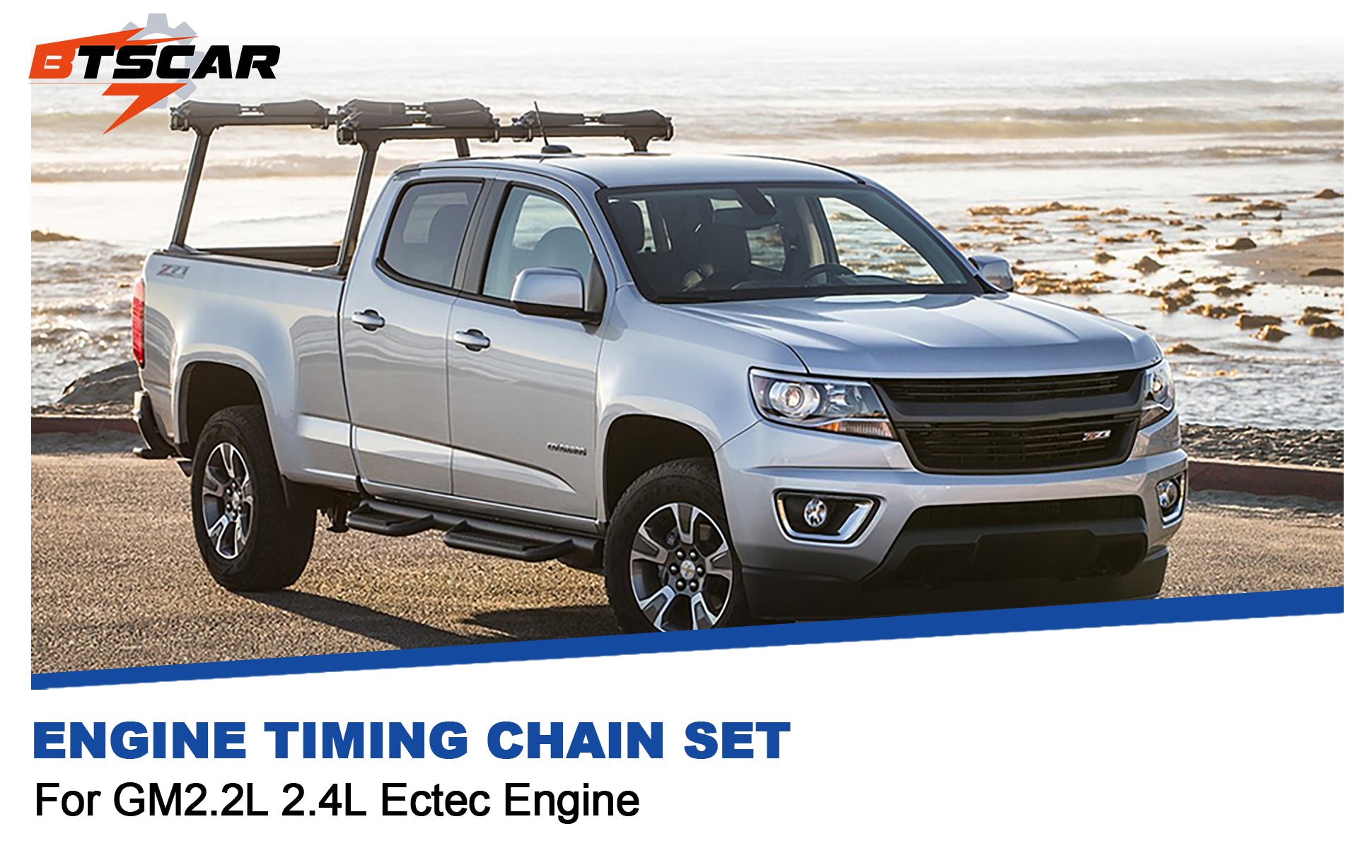 2009-2017 GM 2.2L 2.4L Ecotec Master Timing Chain Kit w/ Water Pump, VVT Solenoids & Gears (For Chevy Equinox, Malibu, GMC Terrain)