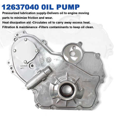 Btscar LTKIT-027 front timing cover oil pump replacement for GM 2.2L 2.4L Ecotec Chevy Equinox Malibu.