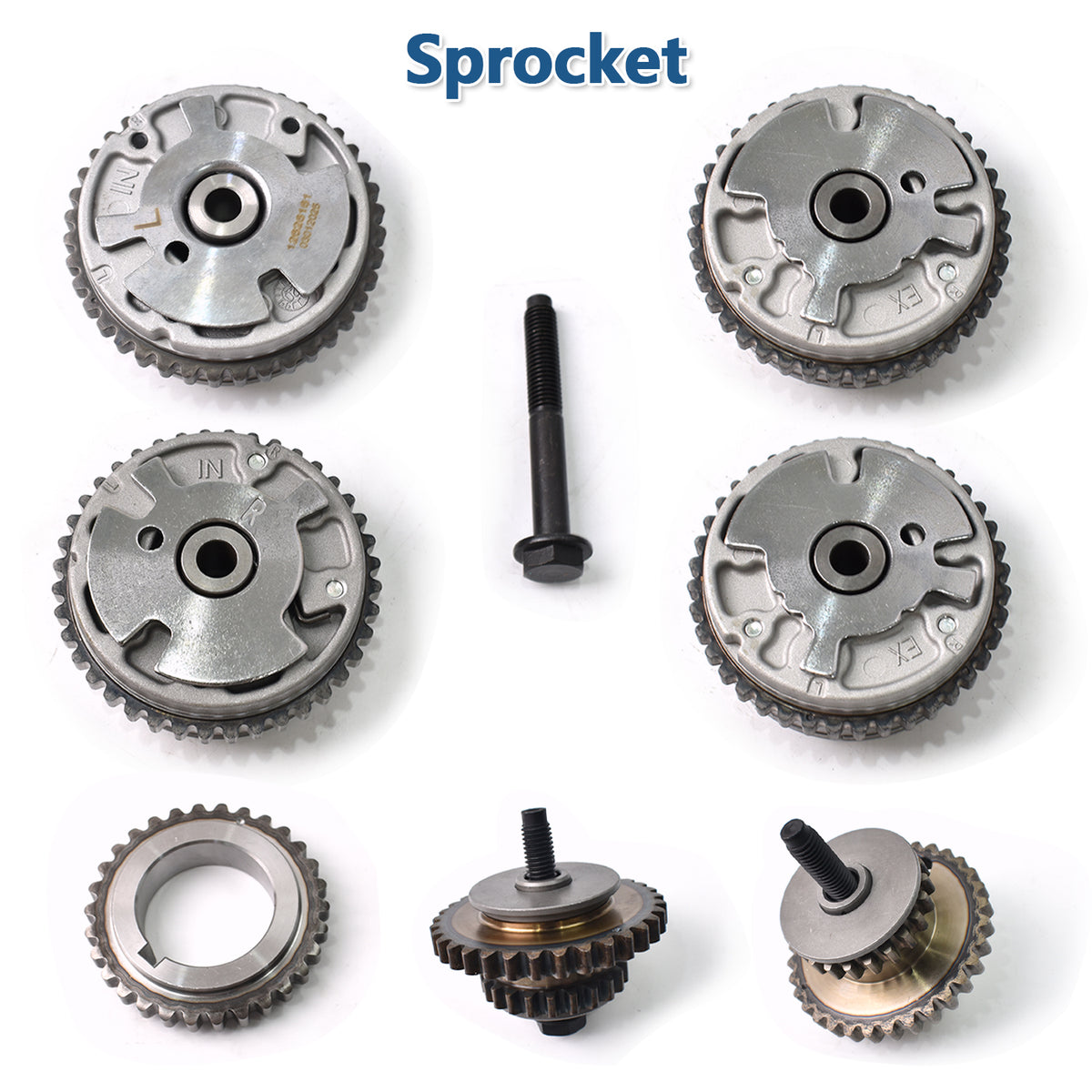 Btscar LTKIT-031 master timing chain kit VVT cam phasers and sprockets for Buick Enclave HFV6 2.8L 3.0L 3.6L.