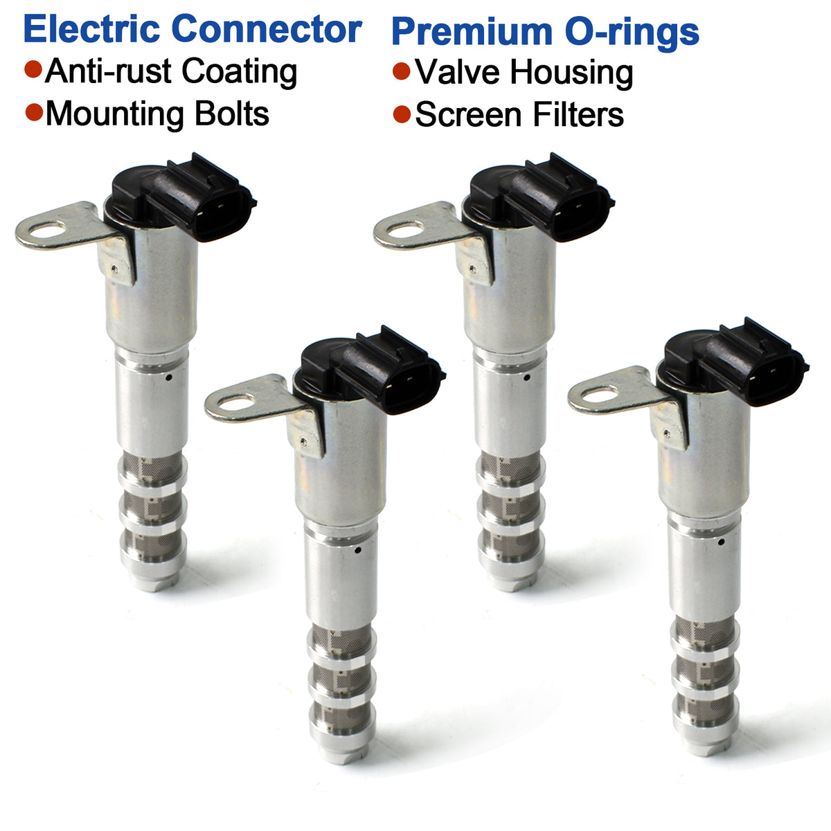 Btscar LTKIT-031 engine variable valve timing VVT solenoids for Chevy Camaro Traverse HFV6 2.8L 3.0L 3.6L.