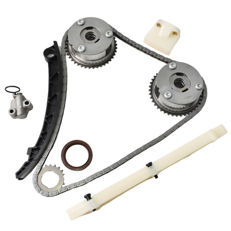 Btscar LTKIT-033 engine timing chain kit with VVT phasers for 1.4L Ecotec Chevy Cruze Sonic.