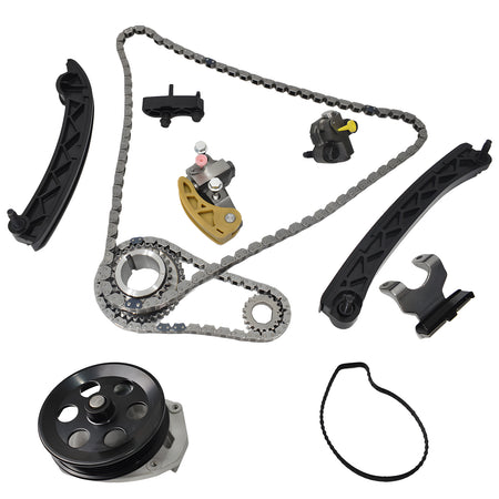 Btscar LTKIT-034 master timing chain kit with water pump and guides for GM 2.0L 2.5L Ecotec Chevy Malibu Cadillac ATS.