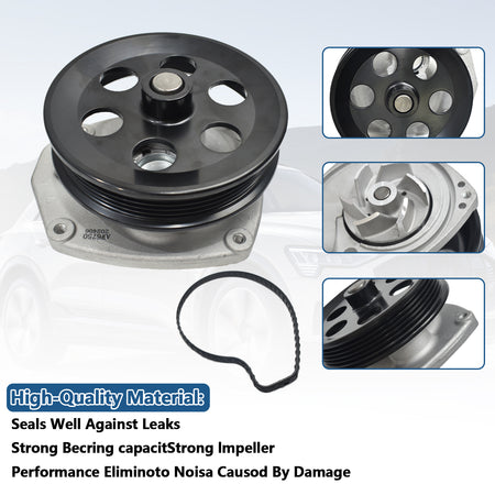 Btscar LTKIT-034 engine water pump replacement with high-quality seal for GM 2.0L 2.5L Ecotec.