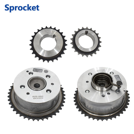 Btscar LTKIT-039 VVT Phasers and Crank Sprockets for Hyundai Kia 2.0L 2.4L Theta II Engine