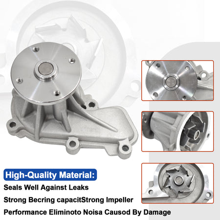 Btscar LTKIT-044 Leakproof Engine Water Pump for 2011-2016 Hyundai Kia 1.8L 2.0L Nu Engine