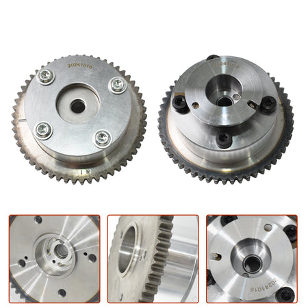 Btscar LTKIT-044 Intake Exhaust VVT Phasers Gear Sprockets for 1.8L 2.0L Nu Engine Hyundai Kia