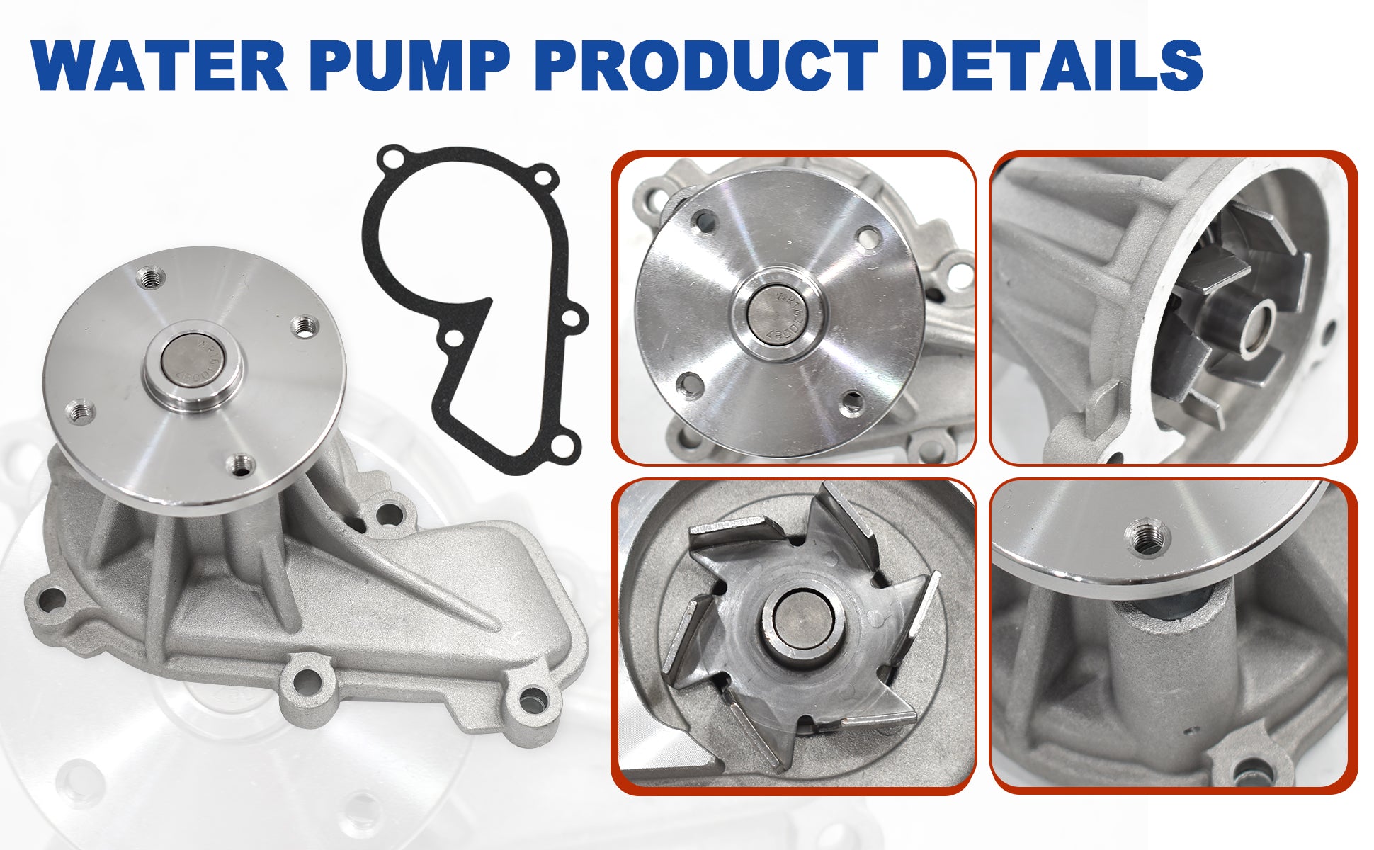 2011-2016 Hyundai Kia 1.8L 2.0L Nu Engine Master Timing Chain & Water Pump Kit w/ VVT Phasers (For Elantra, Forte, Soul)