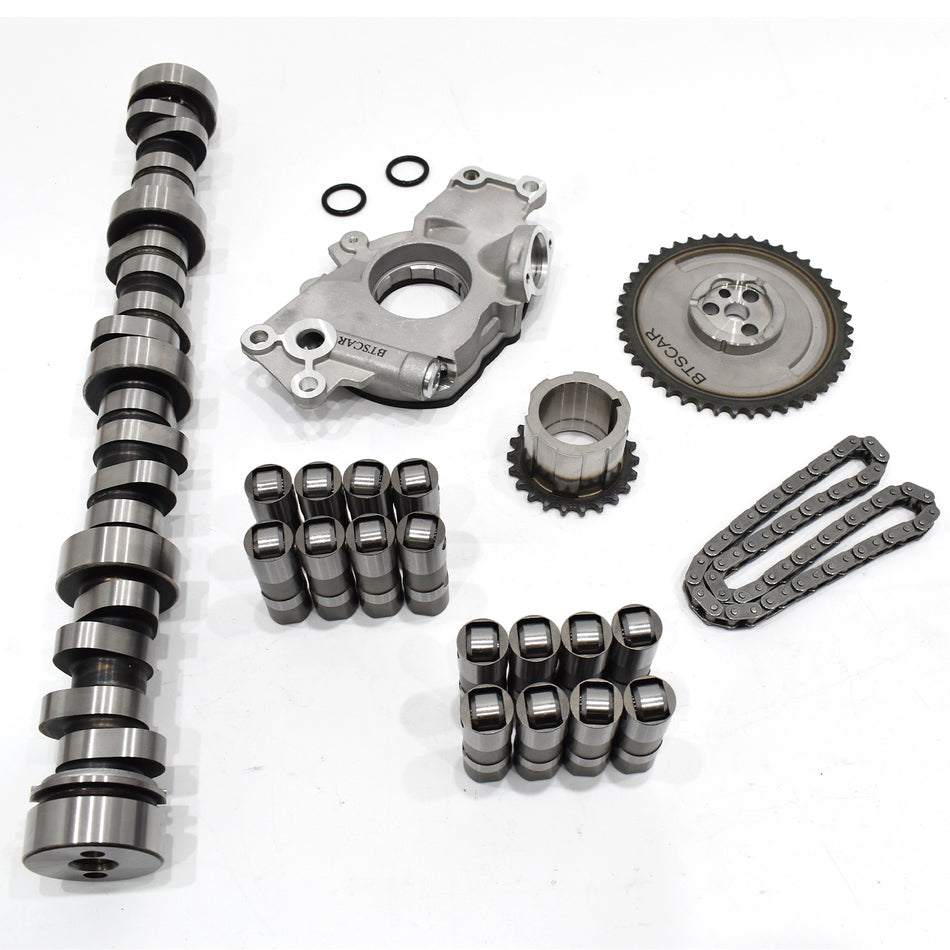 Layout of BTSCAR TLZKIT-001 Camshaft Lifters Timing Set and Oil Pump for LS Engines