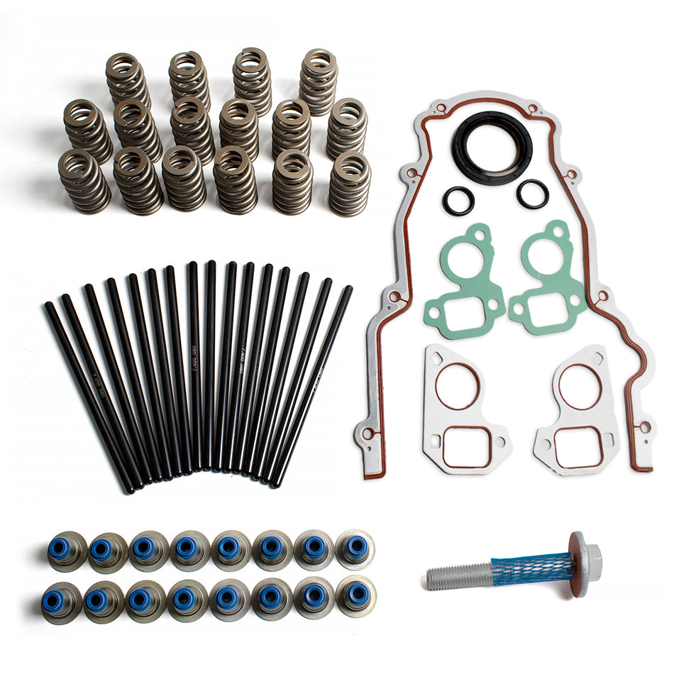 BTSCAR TLZKIT-002 Sloppy Stage 2 Camshaft Kit with Springs and Pushrods for LS V8