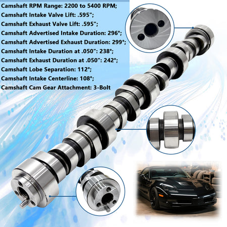 BTSCAR TLZKIT-006 E1841P Stage 3 Performance Camshaft Close Up Detail