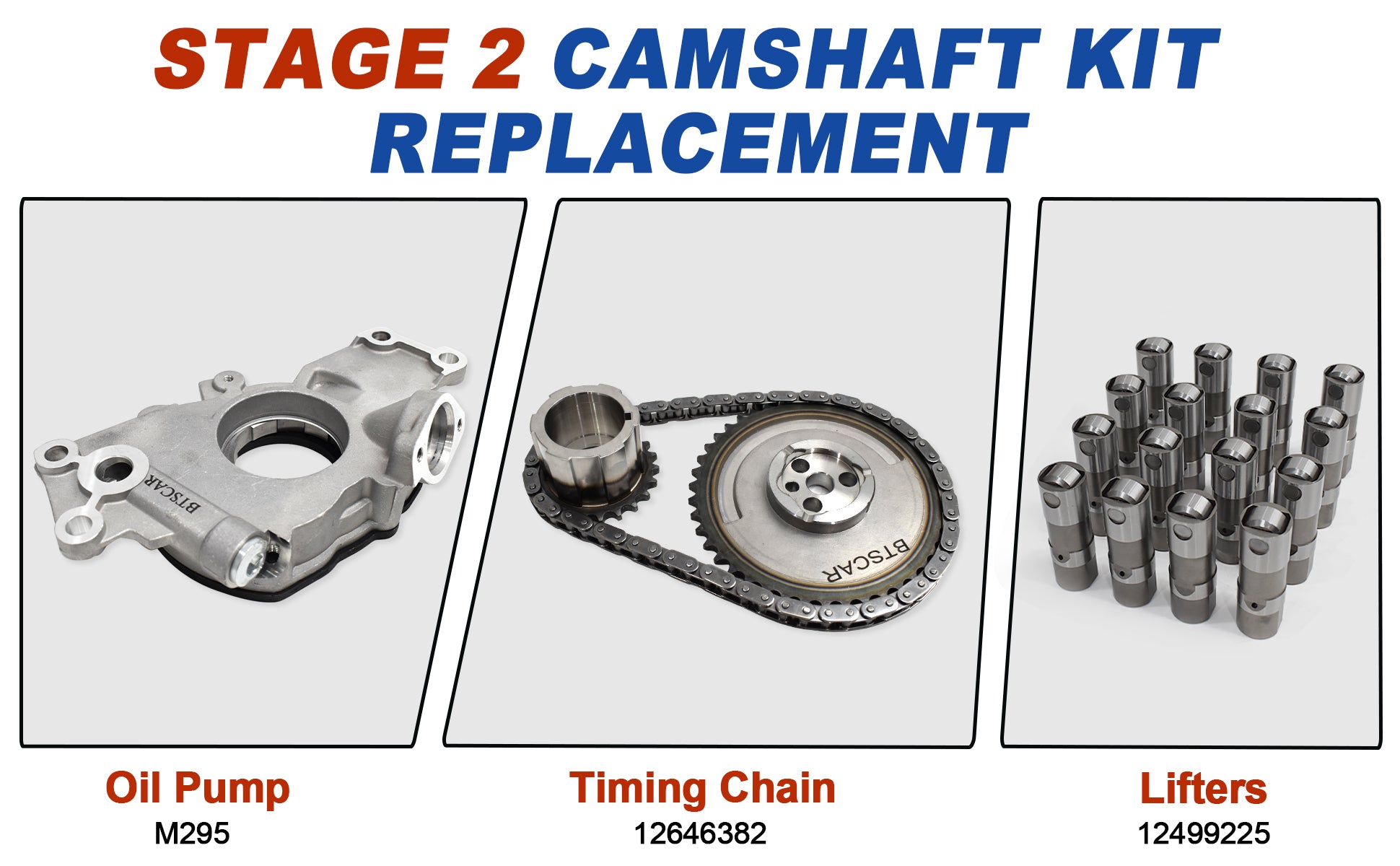 1997-2007 Chevy GMC LS V8 E1840P Stage 2 Camshaft Kit (.585