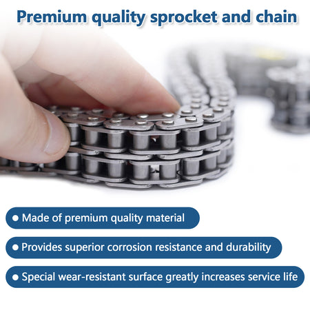 BTSCAR TLZKIT-015 Premium Quality Timing Chain providing Superior Corrosion Resistance and Durability