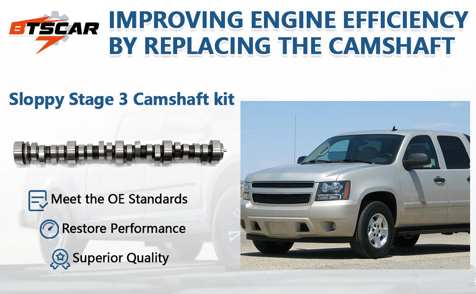 1997-2013 Chevy GMC LS V8 E1841P Stage 3 Camshaft Kit (.595