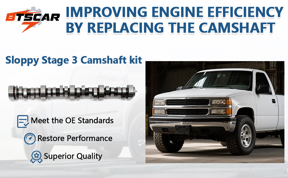1997-2007 Chevy GMC LS V8 E1841P Stage 3 Camshaft Kit (.595