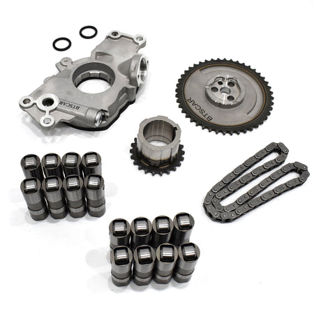 BTSCAR TLZKIT-017 Engine Oil Pump Timing Chain Gear Set and Hydraulic Roller Lifters Details