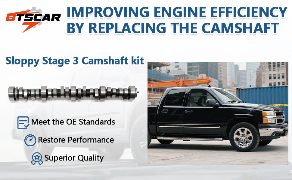 1997-2006 Chevy GMC LS V8 E1841P Stage 3 Camshaft Kit (.595