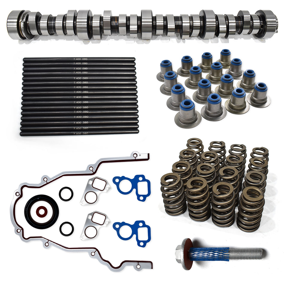 BTSCAR TLZKIT-021 Set of 16 7.400 inch Hardened Chromoly Pushrods Detail