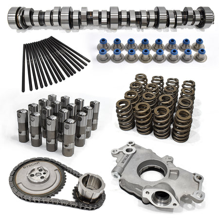 BTSCAR TLZKIT-022 Chevy GMC LS V8 Truck Camshaft Kit with Lifters Springs Pushrods and Oil Pump Main Overview