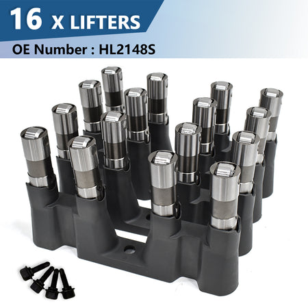 BTSCAR TLZKIT-023 16x HL2148S Hydraulic Roller Lifters with Plastic Guide Trays Detail