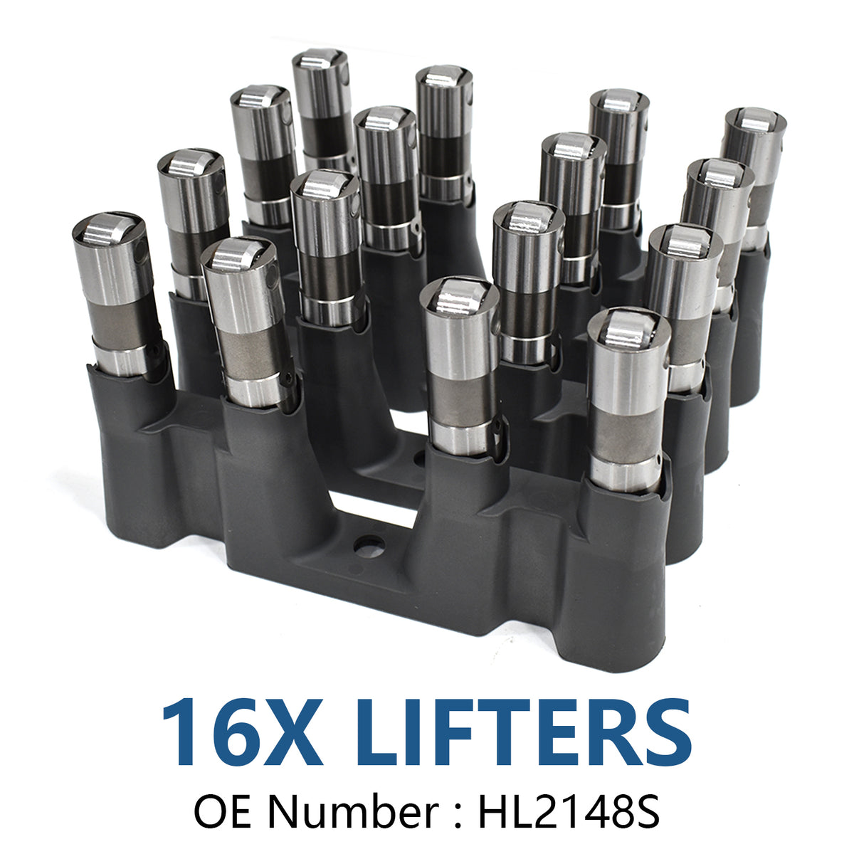 BTSCAR TLZKIT-024 16x HL2148S Hydraulic Roller Lifters with Plastic Guide Trays Detail