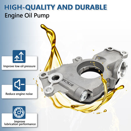 BTSCAR TLZKIT-027-1 Durable High-Quality Engine Oil Pump with Splashing Oil Visual