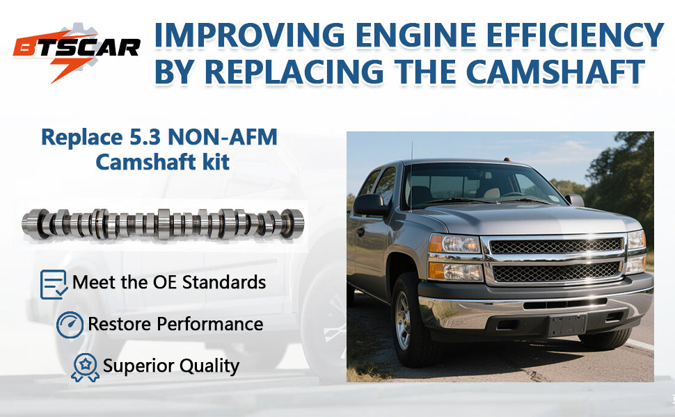 2005-2014 Chevy GMC 5.3L V8 AFM/DOD Delete Cam Kit w/ Lifters, Thrust Plate & Valley Cover Kit
