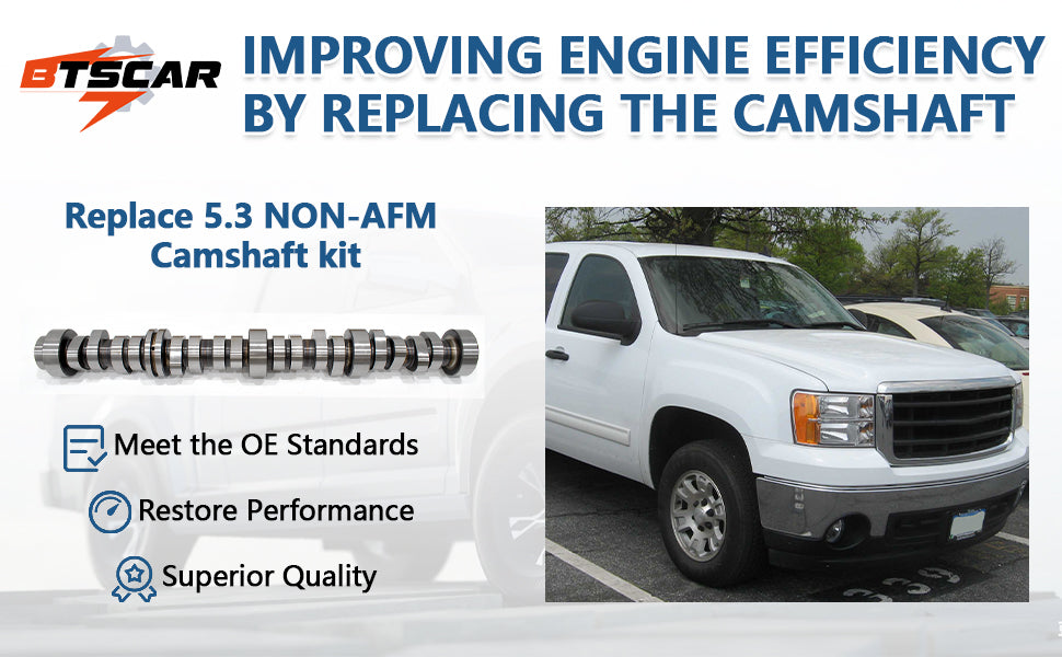 2005-2014 Chevy GMC 5.3L V8 AFM/DOD Delete Camshaft Kit w/ Lifters, Head Gaskets, Timing Chain, Oil & Water Pump