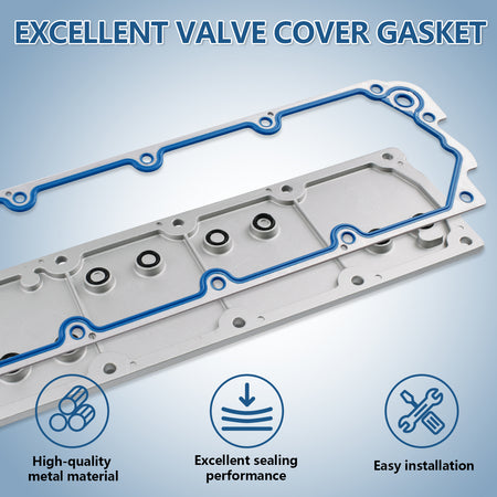 Btscar TLZKIT-031 excellent valve cover gasket with high-quality metal material for superior sealing performance on Chevy 5.3L engines.
