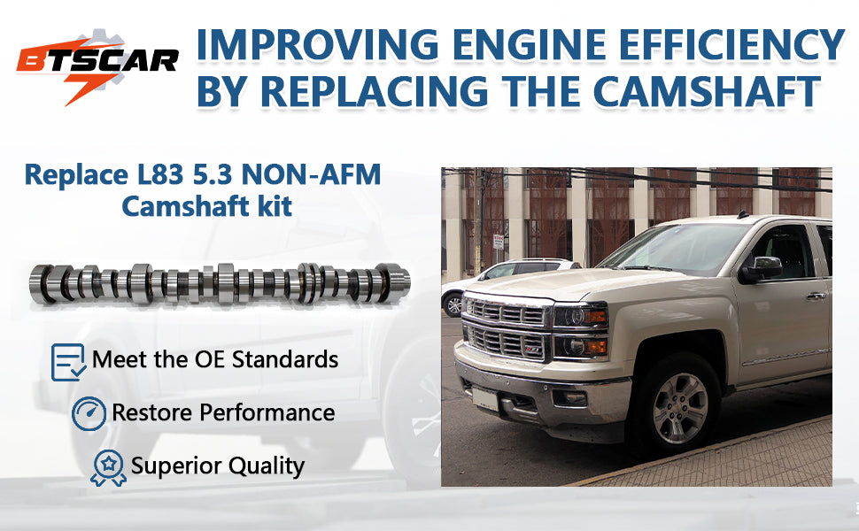 2014-2021 Chevy GMC 5.3L V8 Gen V (L83) Non-AFM Camshaft Overhaul Kit w/ Lifters, Head Gaskets & Bolts