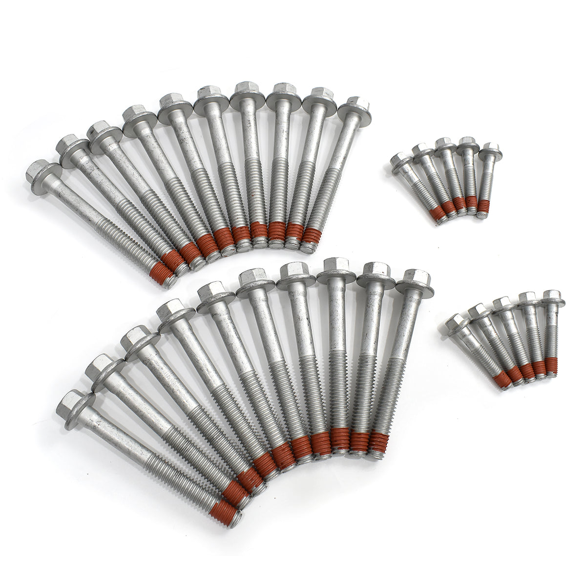 Btscar TLZKIT-070 cylinder head bolt set designed for secure engine block fitting on 2011-2020 Chevy GMC 6.0L V8.