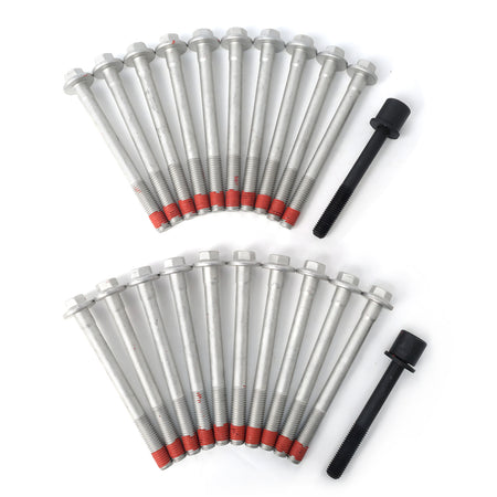 Btscar TLZKIT-076 Cylinder Head Bolts and Thrust Plate Bolts for GM 6.2L L86 LT1 Engine